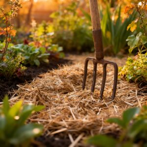 paillage naturel jardin
